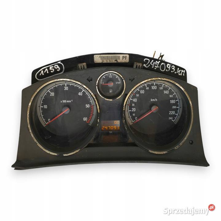 LICZNIK ZEGARY 13216684 PF Opel Astra H Zafira B osobowe Chełm