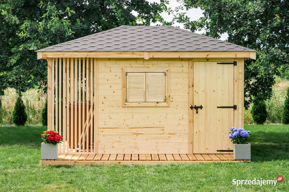 Domek ogrodowy Nowoczesne Domki Delicato 1 3x3 Ogród Warszawa