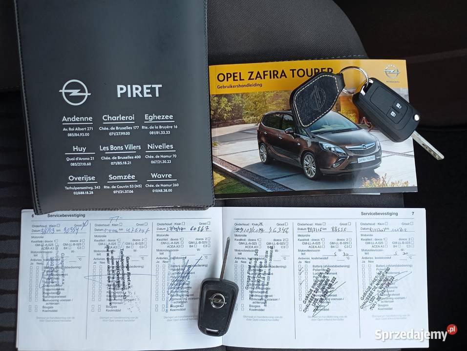 Opel Zafira C 2012 14Turbo Benzyna 140 kurtyny powietrzne Zafira Krosno