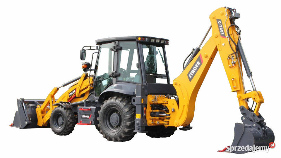 Koparko Ładowarka STROER C 788T 2500 YTO Turbo nie Koparko ładowarki Częstochowa