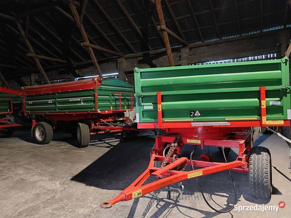 sprzedam przyczepę D47 Przyczepy rolnicze Rębielice Królewskie