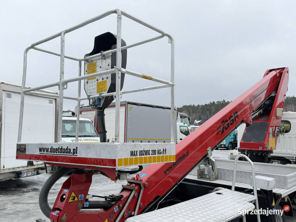Nissan Cabstar Podnośnik Koszowy 20m GSR E200 Nissan Widełki