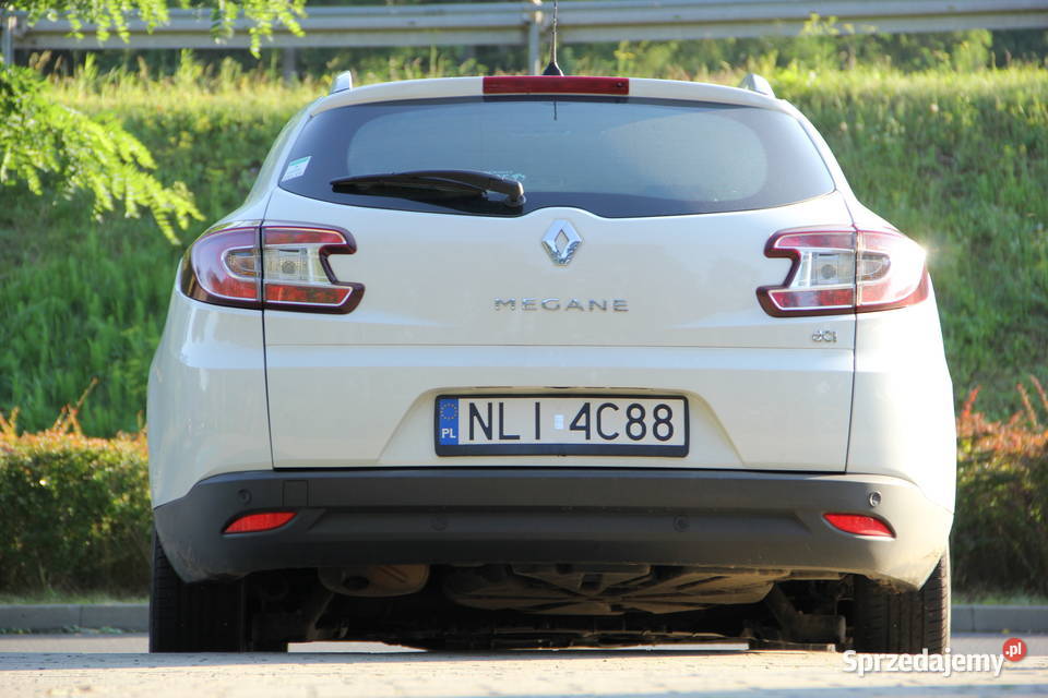 Renault Megane 3 15 dCi 110 kombi diesel Lidzbark Warmiński