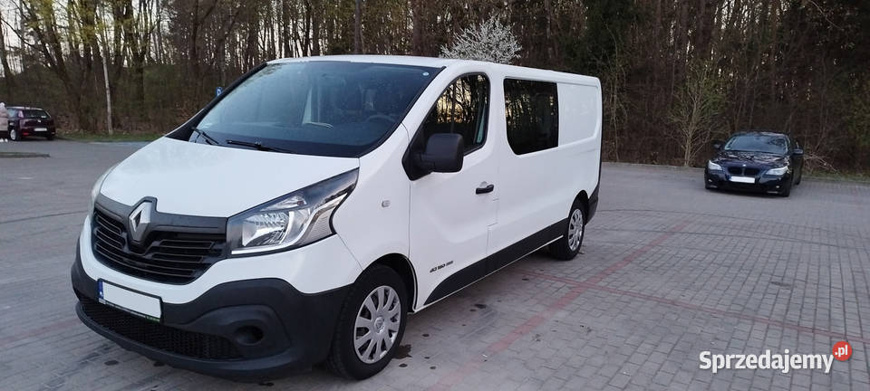RENAULT TRAFIC III Brygadowy 6 osób TwinTurbo Olsztyn