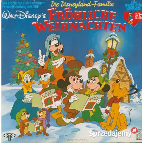 Frhliche Weihnachten Walt Disney LP Vinyl
