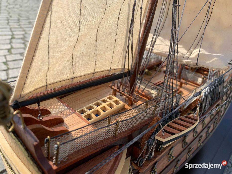 Drewniana Replika statku żaglowca HMS Victory 90 zachodniopomorskie Szczecin