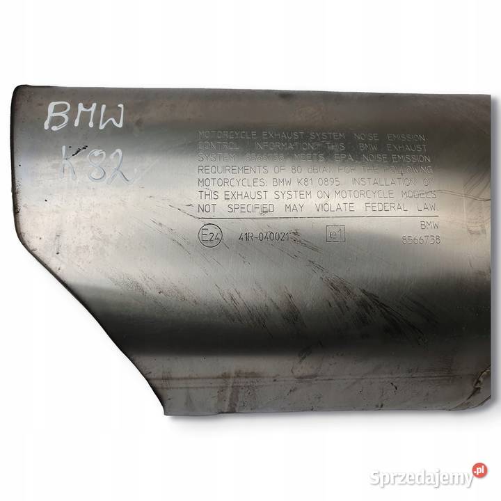 TŁUMIK KOŃCOWY WYDECH BMW F850GS F 850 GS