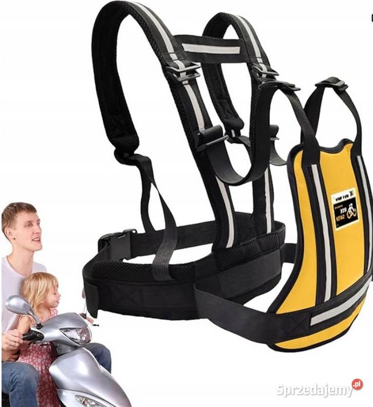 PAS BEZPIECZEŃSTWA SZELKI DZIECKA NA MOTOCYKL Sosnowiec