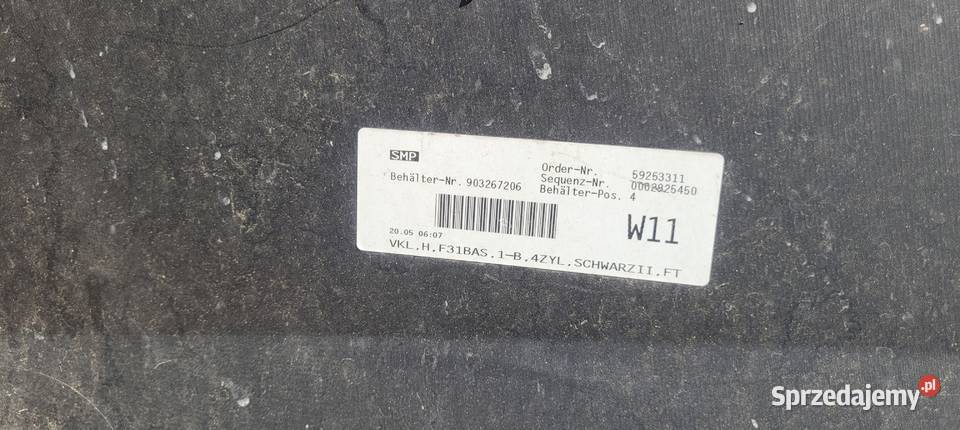 ZDERZAK TYŁ TYLNY BMW 3 F31 KOMBI Ruda Śląska