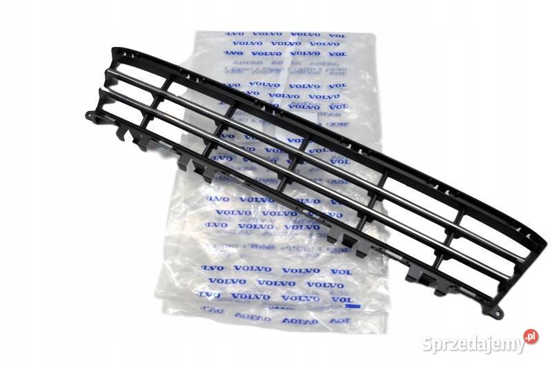 VOLVO V70 srodkowa kratka chrom zderzak przod OE Bielany Wrocławskie