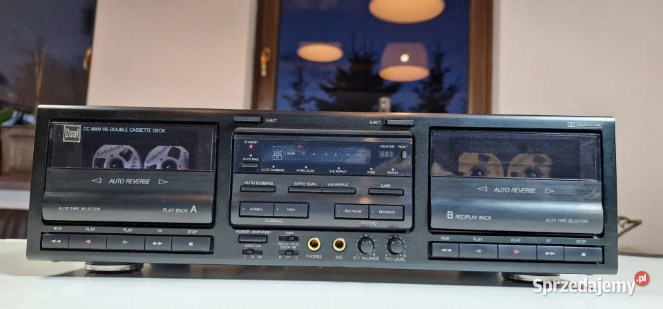 Dual CC 8000 RS magnetofon tape deck Międzychód