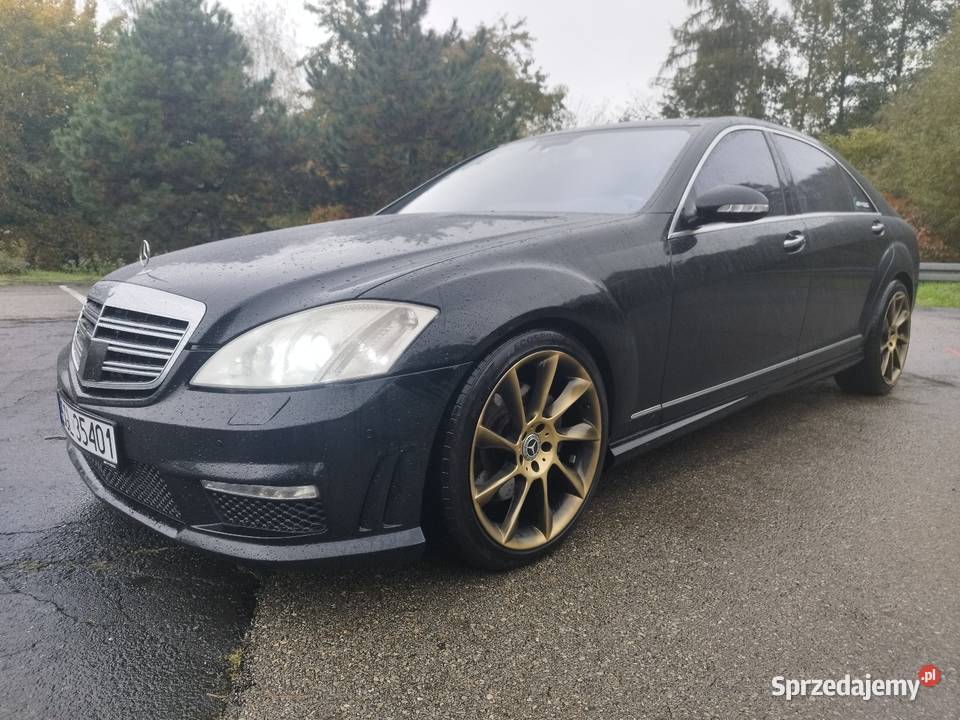Salon Polska Mercedes S klasa 47 V8 340 2007 59s Sośnicowice