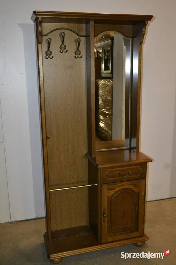 wieszak stylowy dąb 4 Meble