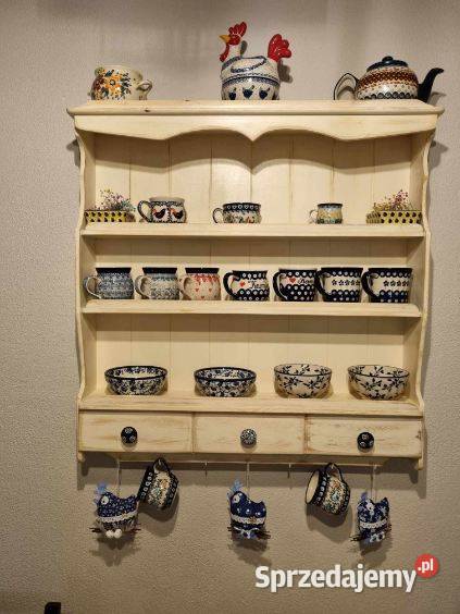 Rustykalne półki kuchenne 1cm Błędów