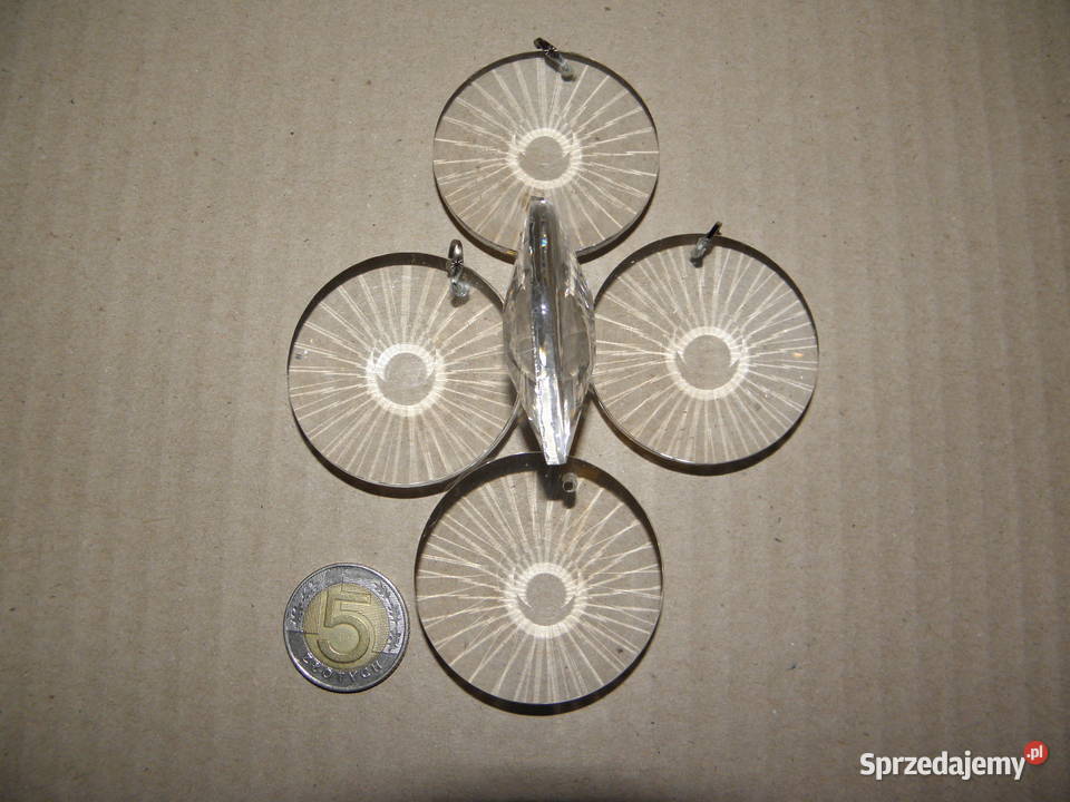 Kryształek koralik do lampy PRZEZROCZYSTY mazowieckie Warszawa