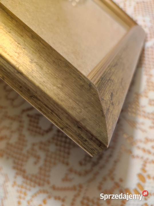 złota antyczna ramka rama na zdjęcia złocona świętokrzyskie Kielce