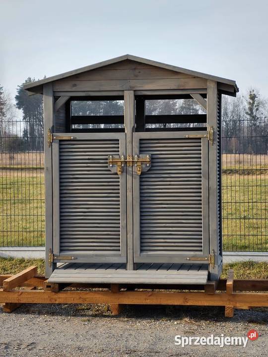 Zadaszenei na kosze 18x09m dach na boki elewacja Kalety