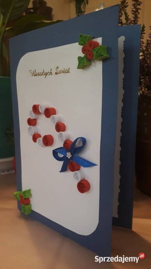 Kartka Bożonarodzeniowa ręcznie robiona Katowice