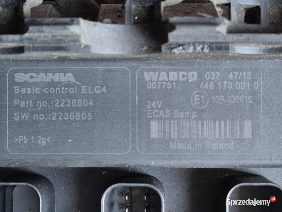 2236804 2236805 wabco 4461730010 Sterownik świętokrzyskie Zawichost