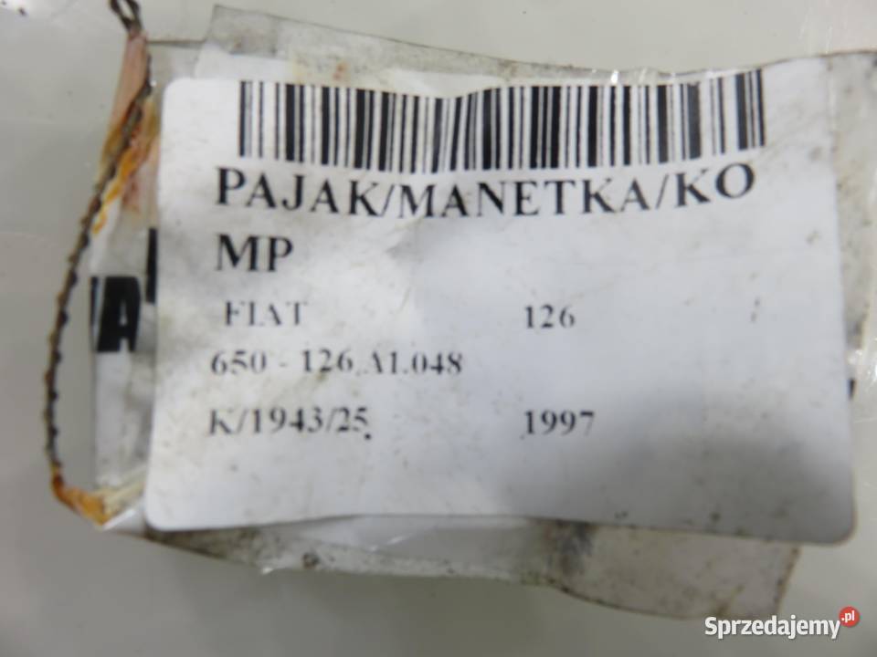 PRZEŁĄCZNIK ZESPOLONY FIAT 126 małopolskie sprzedam