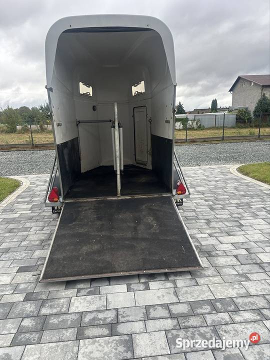 Przyczepa do przewozu 2 koni kat B dmc 1300 śląskie Mokra