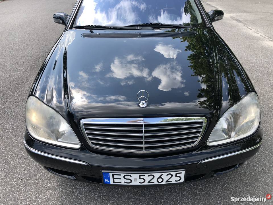 MercedesBenz S500 Long bogate wyposażenie