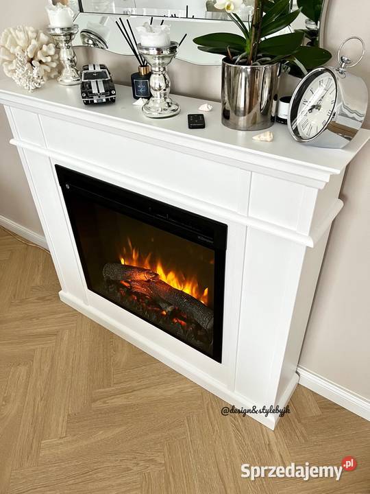 Kominek Flame wkład elektryczny Dimplex 28 biały Żywiec sprzedam