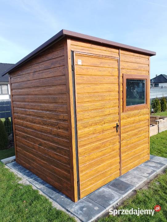 Garaż Blaszany Schowek na Narzędzia Garaże Lipsko