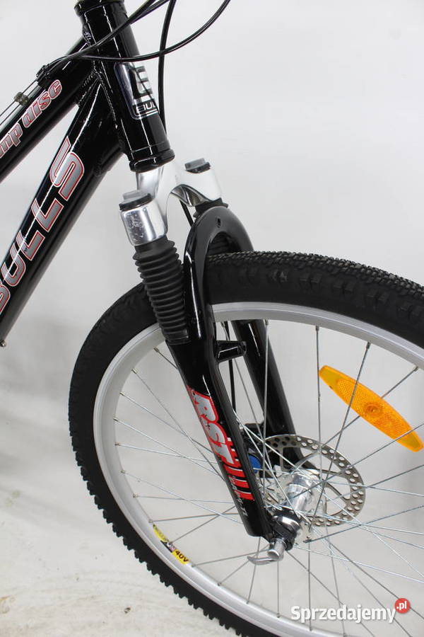 Amortyzowany ALU rower MTB BULLS 24 Biegi Koła Milicz