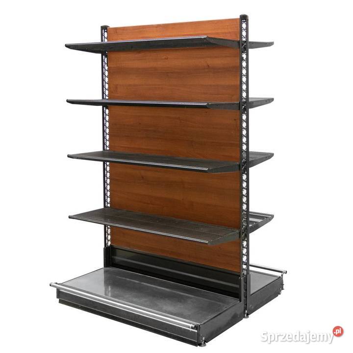 Regał sklepowy WANZL dwustronny H195 L131 8półek Chmielów sprzedam