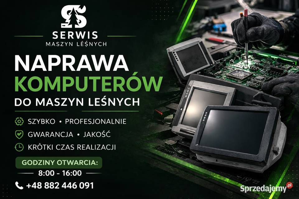 Serwis naprawa komputerów w maszynach leśnych Ostrów Wielkopolski