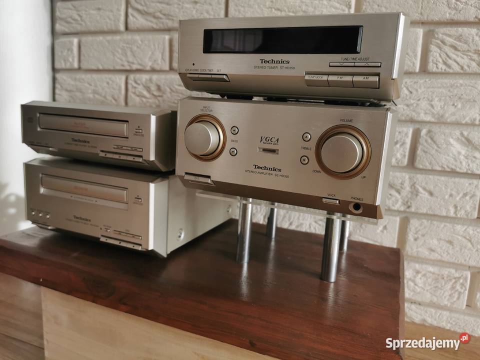 Technics SEHD350 mini wieża pilot kolumny