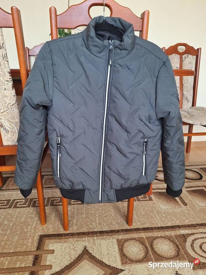 Kurtka męska kolor khaki oliwkowy warmińsko-mazurskie Pieniężno Pierwsze