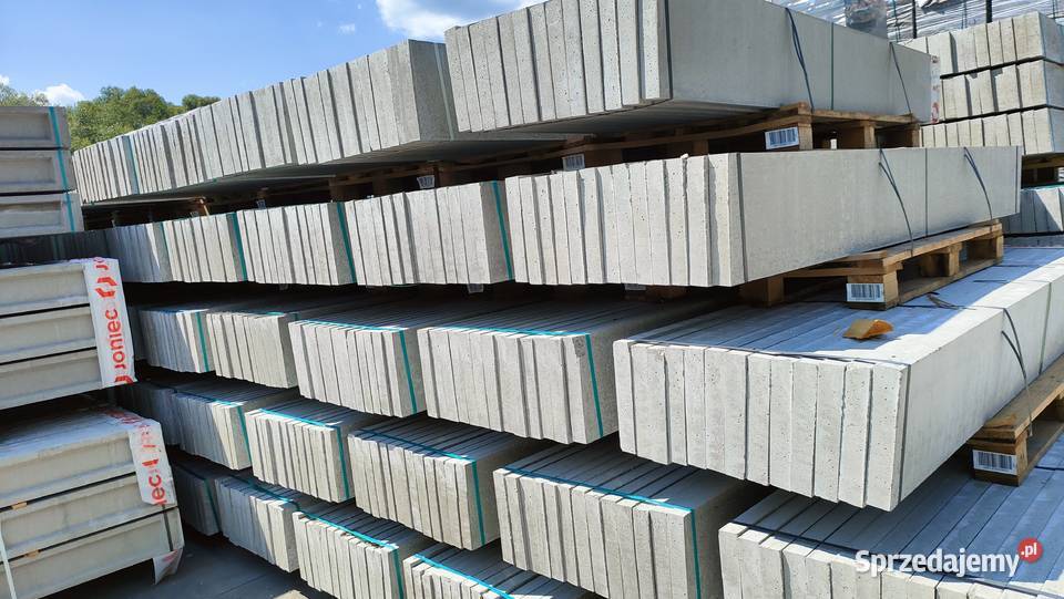 Podmurówka betonowa ogrodzenie panel panele Myślenice
