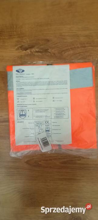 Kamizelka ostrzegawcza w kolorze pomarańczowym