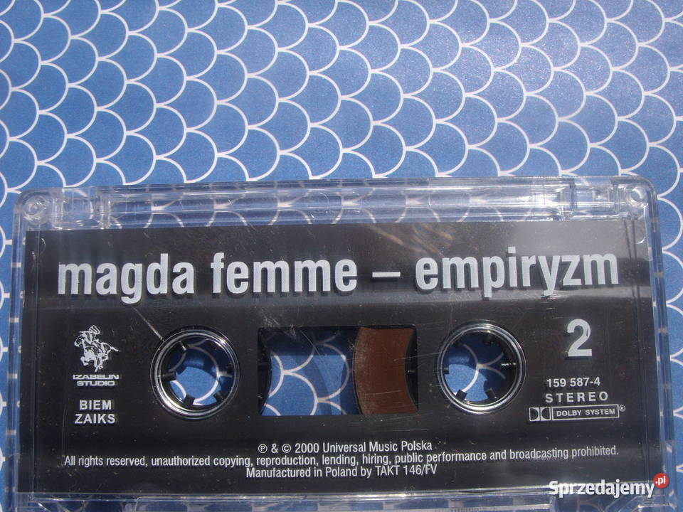 Kaseta MAGDA FEMME EMPIRYZM 2000 dolnośląskie Wołów