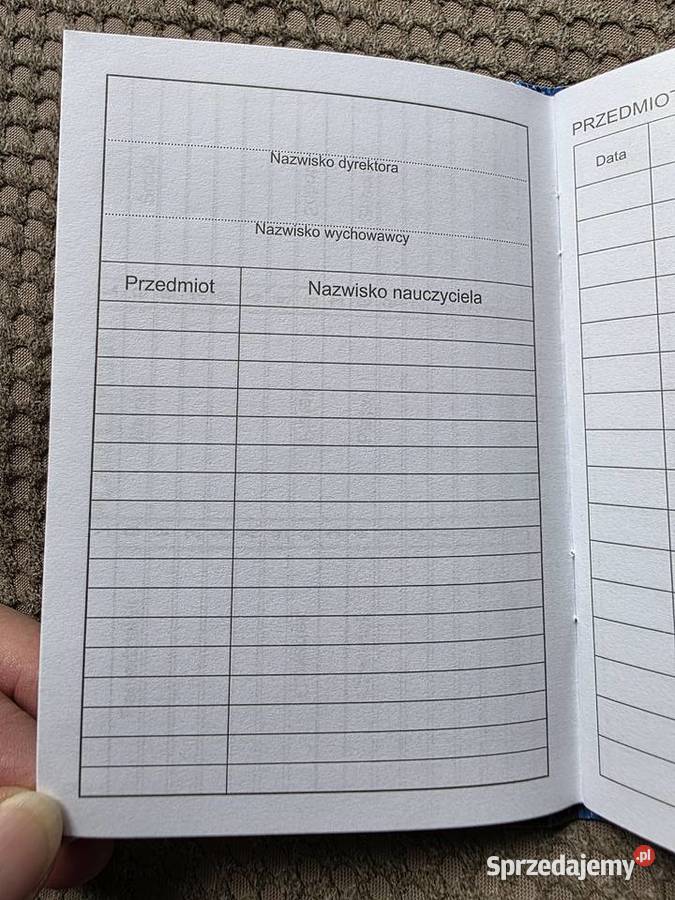 nowy dzienniczek ucznia twarda okładka Kraków