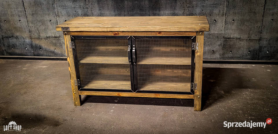 Komoda loftowa MONTANA GLASS DOORS Jelcz-Laskowice