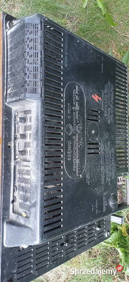Stary Telewizor Rekord PRL Radziecki Vintage