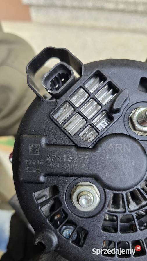 Alternator 42418276 Opel 16CDTI Mokka osobowe Pozostałe opolskie Krapkowice