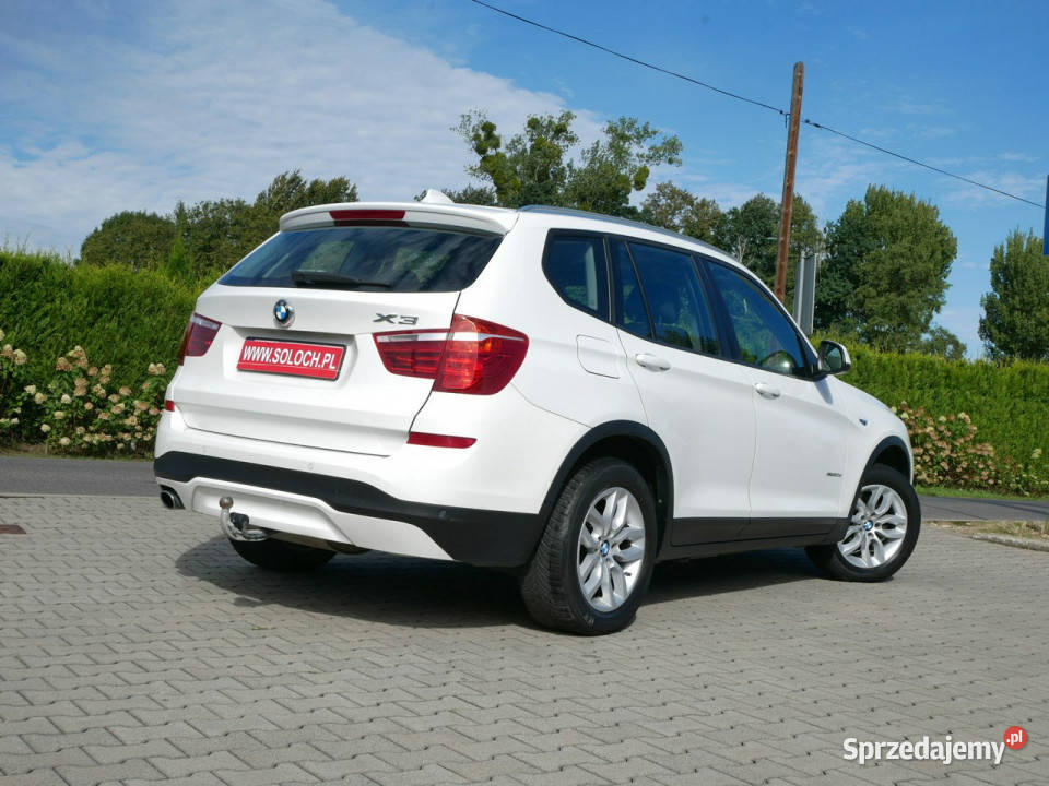 BMW X3 20D 190 xDrive20d Eu6 4x4 Automat Hak F25 ABS śląskie Goczałkowice-Zdrój