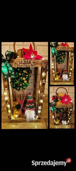 Stroiki świąteczne bożonarodzeniowe ze skrzatami Czarże