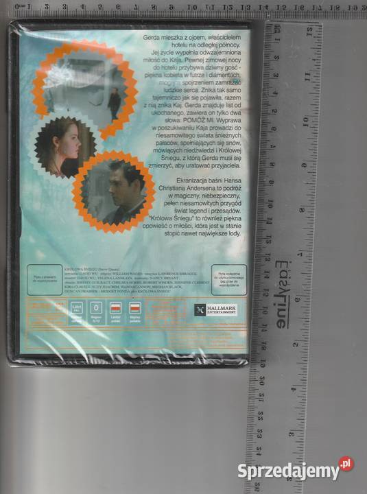 Królowa Śniegu Bridget Fonda DVD Pruszków