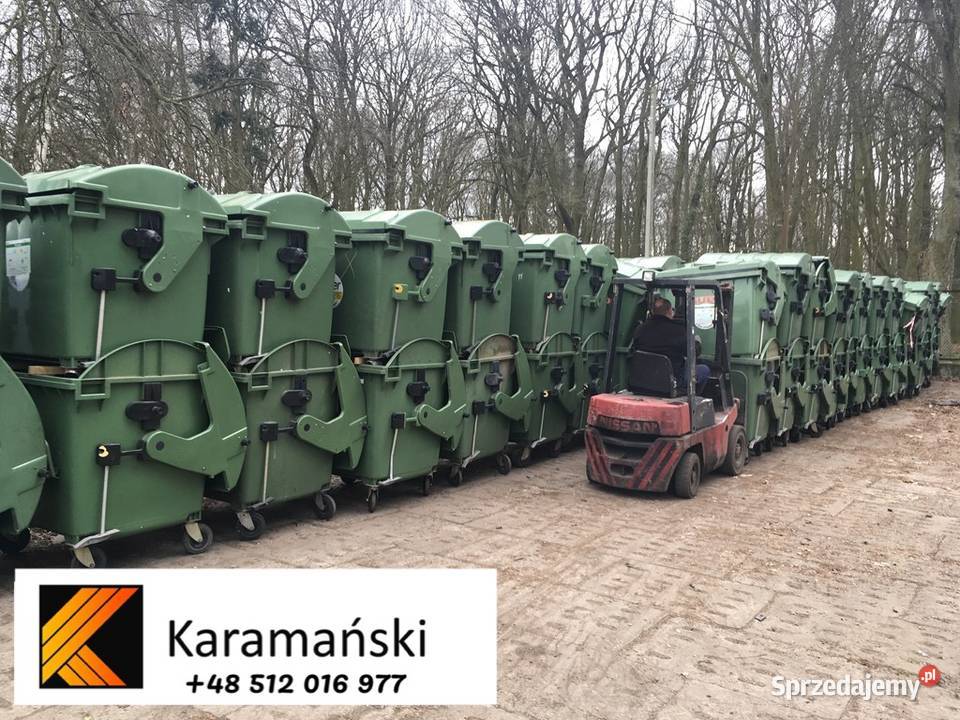 240 L 1100 L TRANSPORT Pojemniki na odpady Poznań