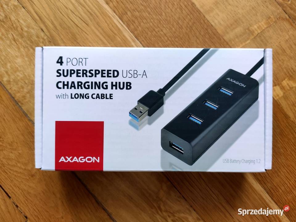 Hub USB 30 z szybkim ładowaniem 4 porty długi kujawsko-pomorskie Tuchola
