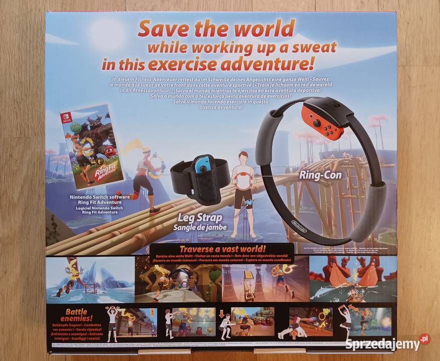 Ring Fit Adventure na Nintendo Switch nowa Gdańsk
