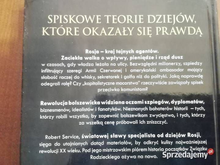 Szpiedzy i komisarze Robert Service mazowieckie Radom