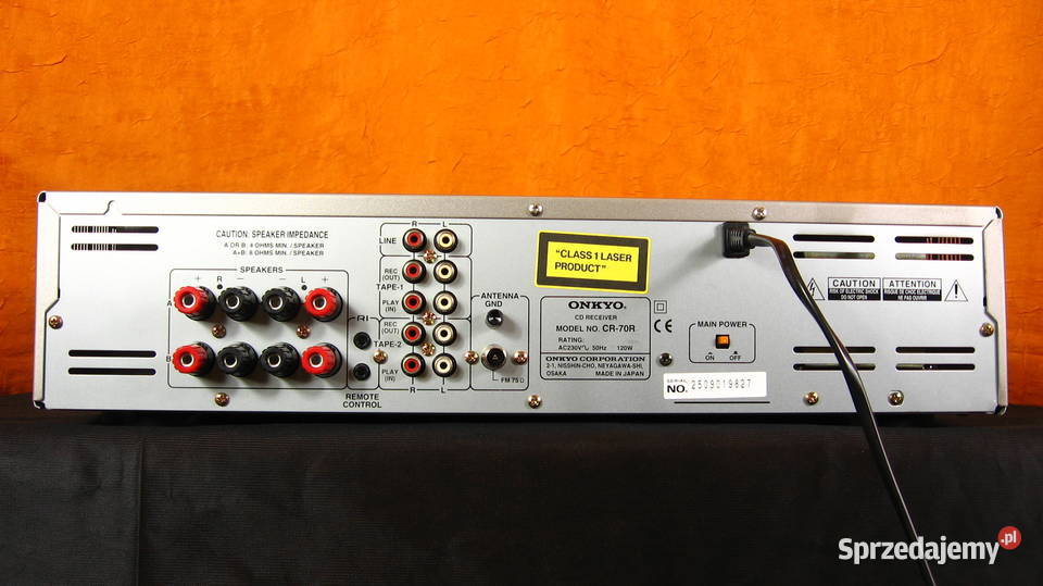 Onkyo CR70R WZMACNIACZ Amplituner z
