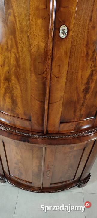 Piękny kątnik biedermeier antyk lubuskie Łagów