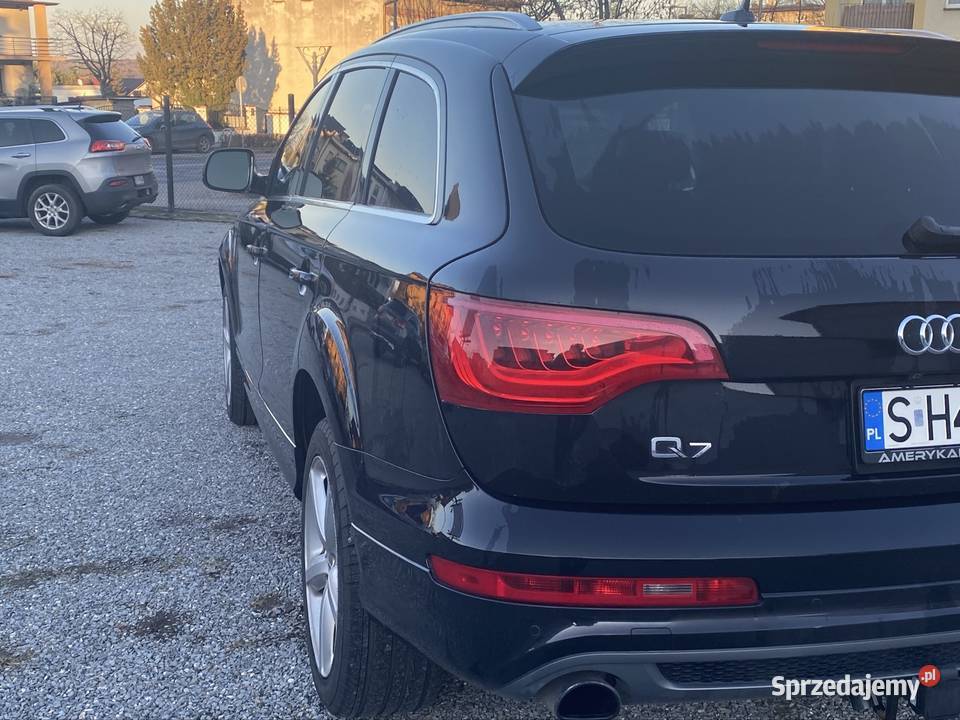 Audi Q7 Prestige SLine 7 osobowa Benzyna podgrzewane fotele Q7 Rybnik